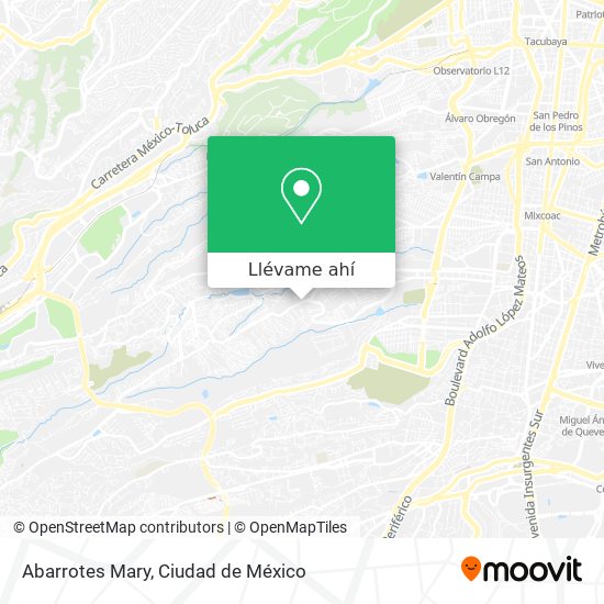 Mapa de Abarrotes Mary