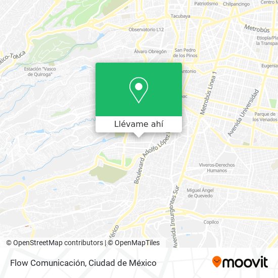 Mapa de Flow Comunicación