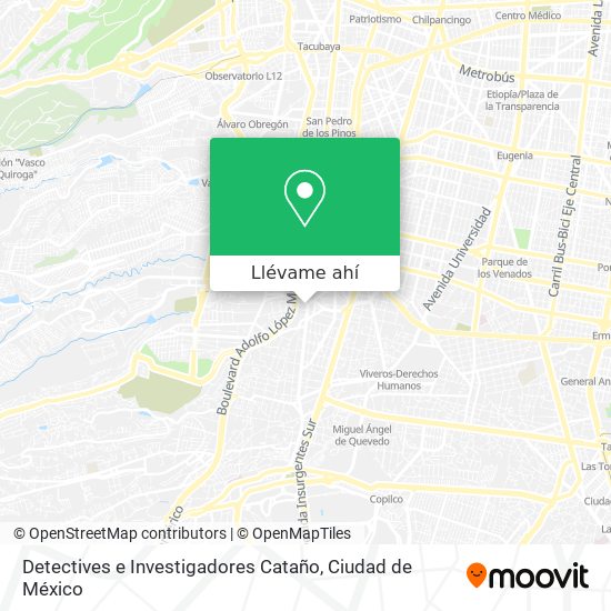 Mapa de Detectives e Investigadores Cataño