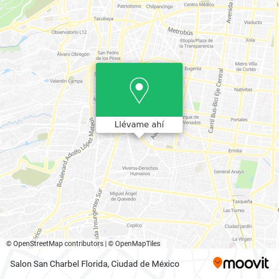 Mapa de Salon San Charbel Florida
