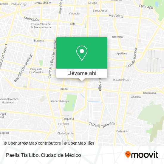 Mapa de Paella Tia Libo