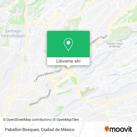 Mapa de Pabellon Bosques