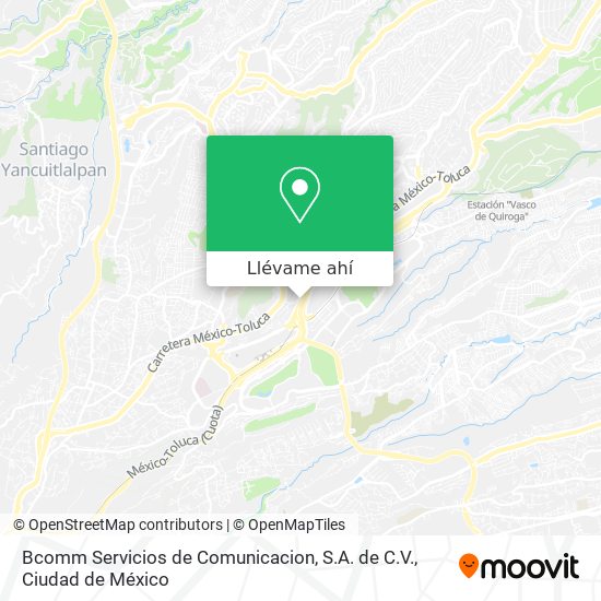 Mapa de Bcomm Servicios de Comunicacion, S.A. de C.V.