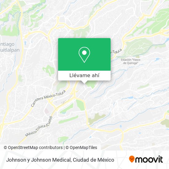 Mapa de Johnson y Johnson Medical