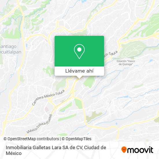 Mapa de Inmobiliaria Galletas Lara SA de CV