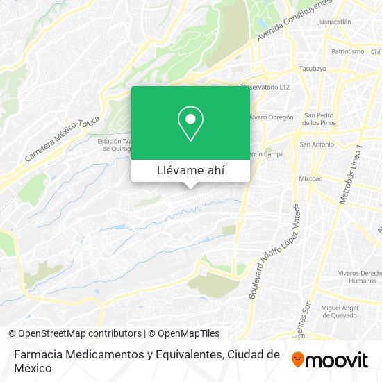 Mapa de Farmacia Medicamentos y Equivalentes