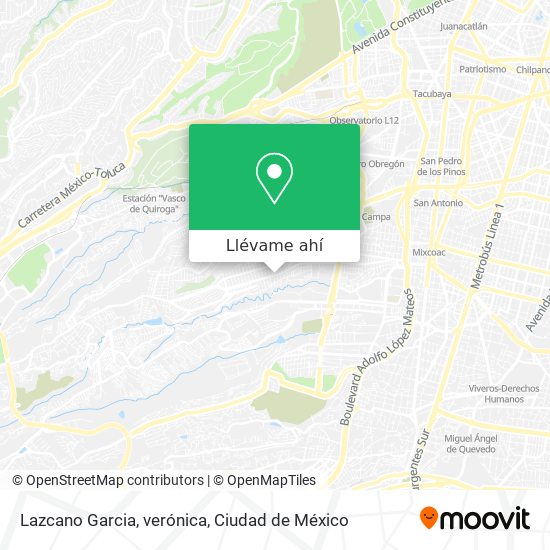 Mapa de Lazcano Garcia, verónica