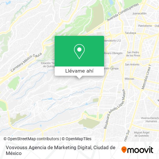 Mapa de Vosvouss Agencia de Marketing Digital