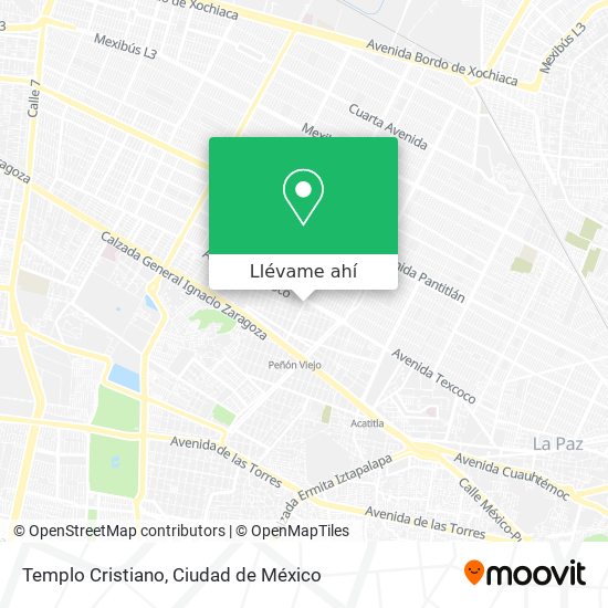 Mapa de Templo Cristiano