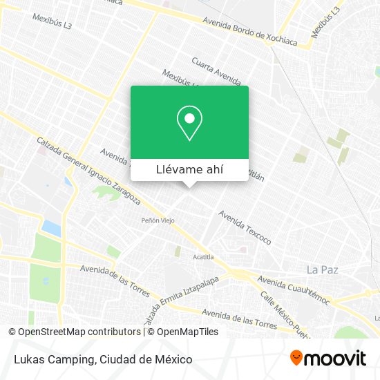 Mapa de Lukas Camping