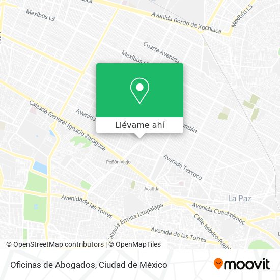 Mapa de Oficinas de Abogados