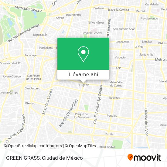 Mapa de GREEN GRASS