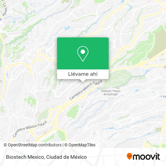 Mapa de Biostech Mexico