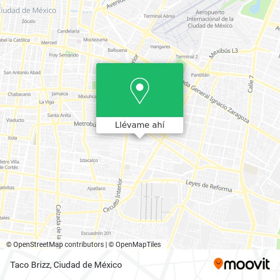 Mapa de Taco Brizz