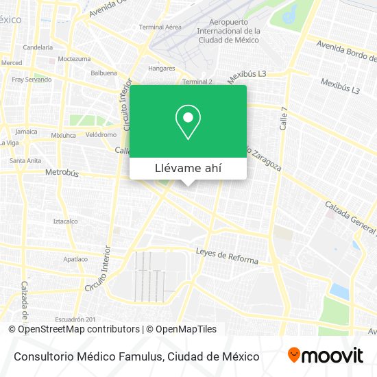 Mapa de Consultorio Médico Famulus