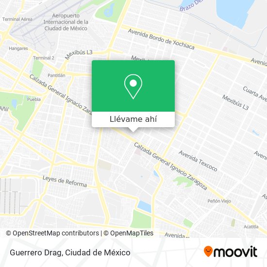 Mapa de Guerrero Drag