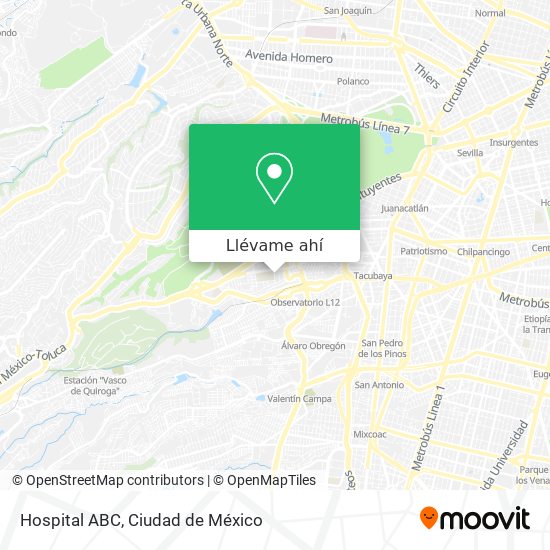 Mapa de Hospital ABC