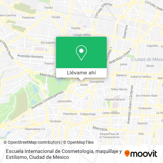 Cómo llegar a Escuela Internacional de Cosmetologia, maquillaje y Estilismo en Azcapotzalco en Autobús o Metro? Cómo llegar a Escuela Internacional de Cosmetologia, maquillaje y Estilismo en Azcapotzalco en Autobús o Metro?