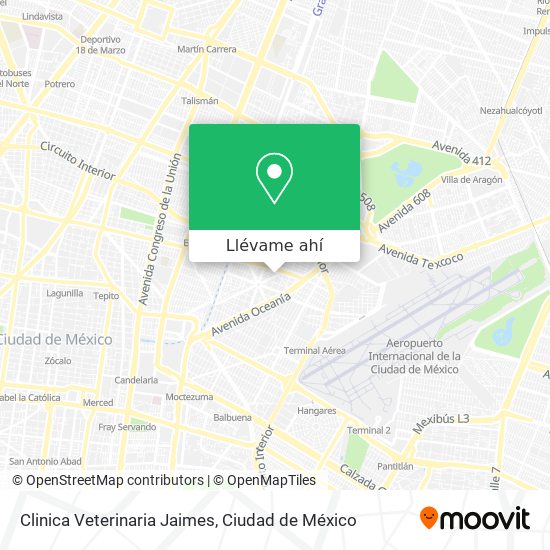 Mapa de Clinica Veterinaria Jaimes