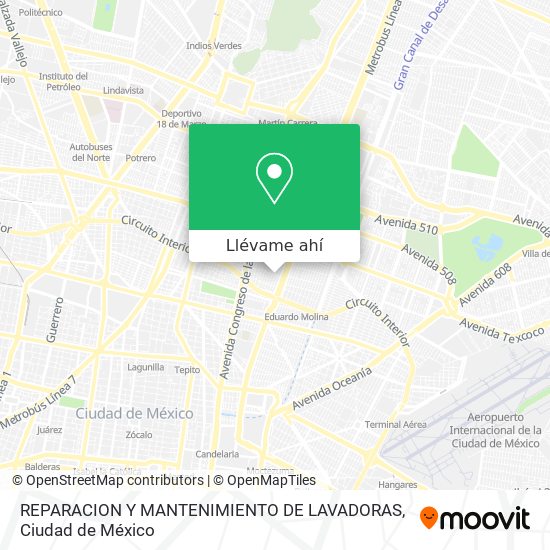 Mapa de REPARACION Y MANTENIMIENTO DE LAVADORAS