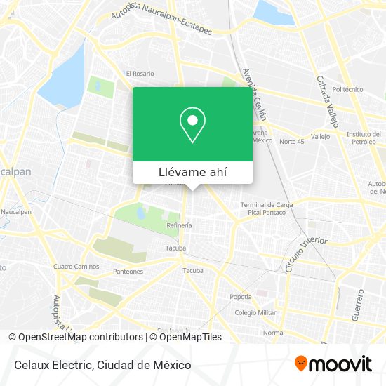 Mapa de Celaux Electric