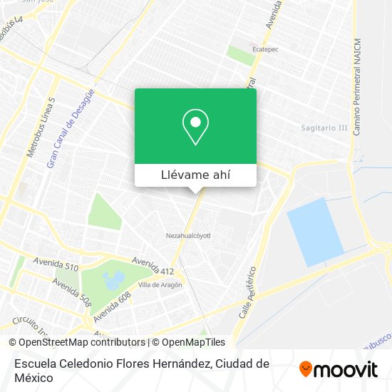Mapa de Escuela Celedonio Flores Hernández