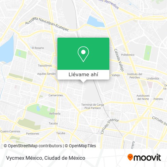 Mapa de Vycmex México