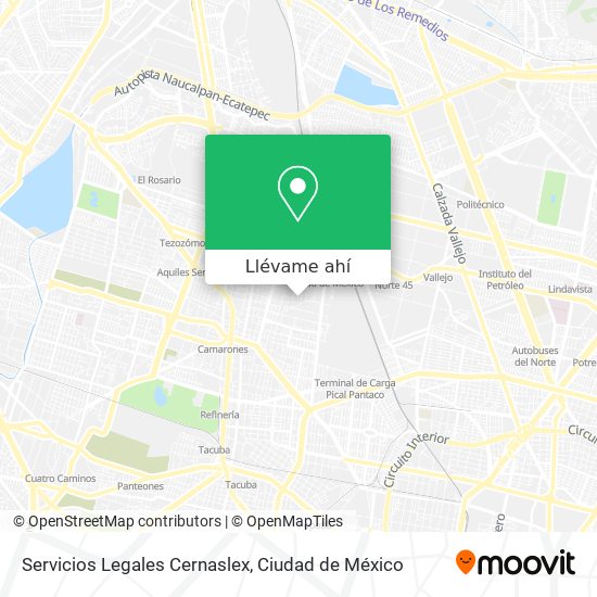 Mapa de Servicios Legales Cernaslex