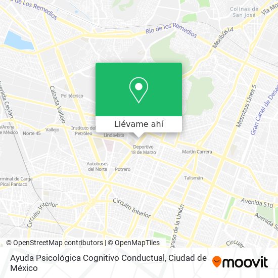 Mapa de Ayuda Psicológica Cognitivo Conductual