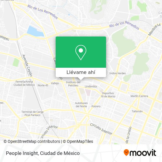 Mapa de People Insight