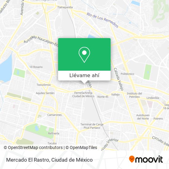 Mapa de Mercado El Rastro