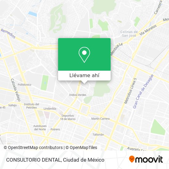 Mapa de CONSULTORIO DENTAL