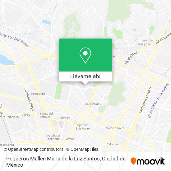Mapa de Pegueros Mallen Maria de la Luz Santos