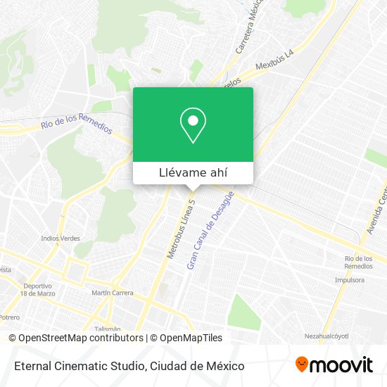 Mapa de Eternal Cinematic Studio