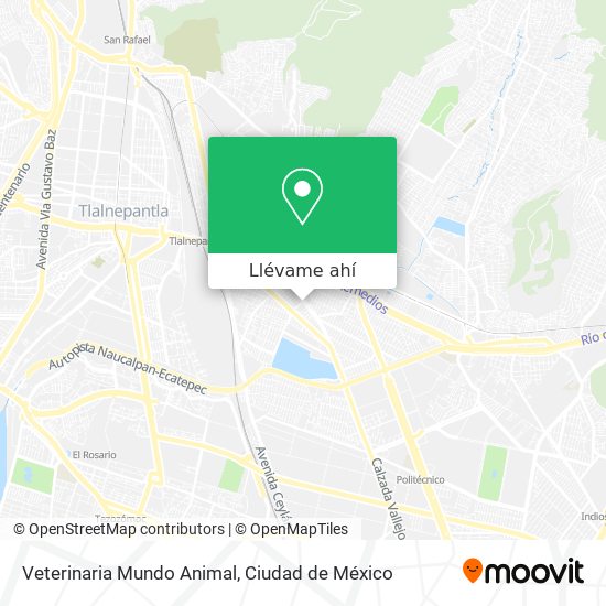 Mapa de Veterinaria Mundo Animal