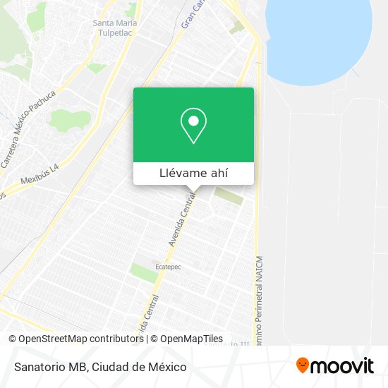 Mapa de Sanatorio MB