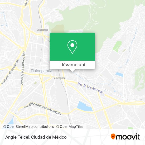 Mapa de Angie Telcel