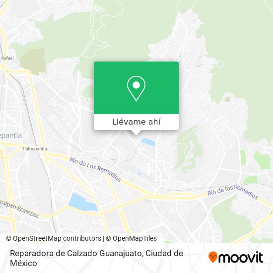 Mapa de Reparadora de Calzado Guanajuato