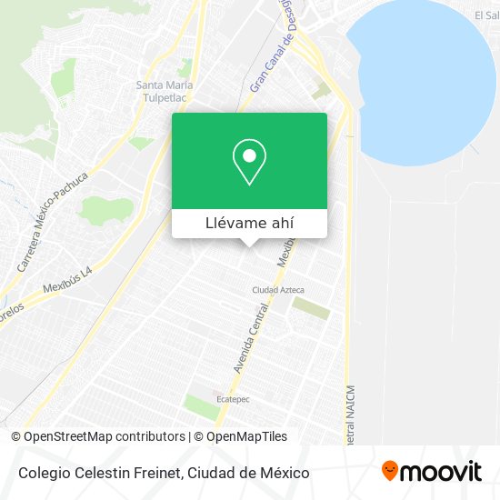 Mapa de Colegio Celestin Freinet