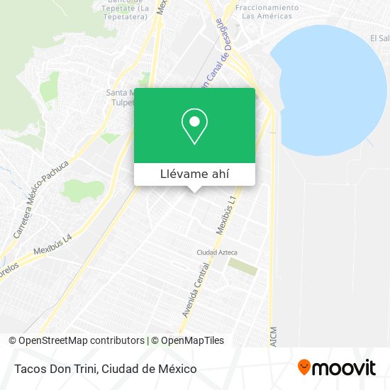 Mapa de Tacos Don Trini