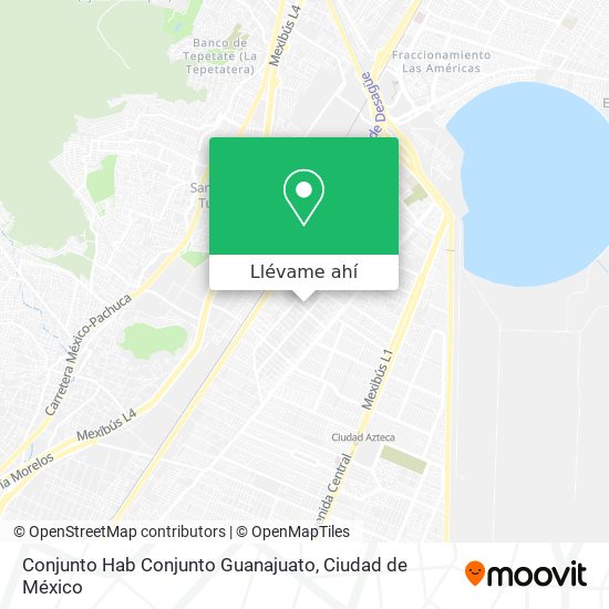 Mapa de Conjunto Hab Conjunto Guanajuato