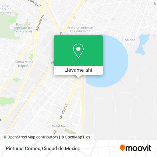 Cómo llegar a Pinturas Comex en Ecatepec De Morelos en Autobús o Metro?