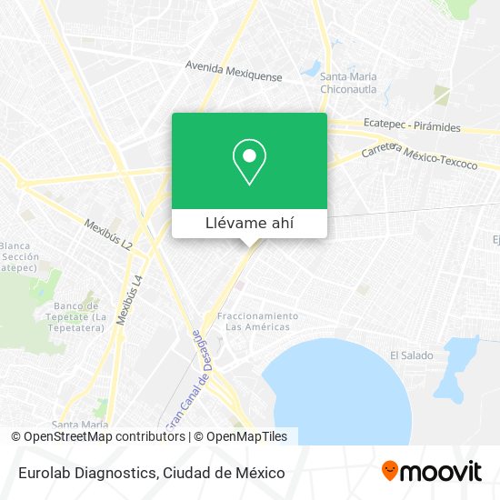 Mapa de Eurolab Diagnostics