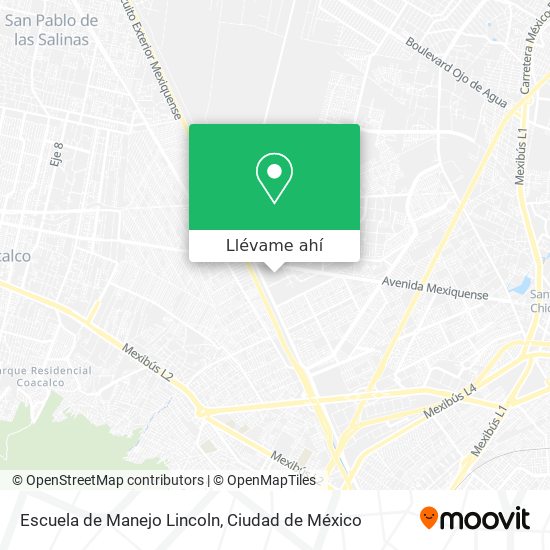 Cómo llegar a Escuela de Manejo Lincoln en Tultepec en Autobús?