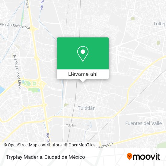 Mapa de Tryplay Maderia