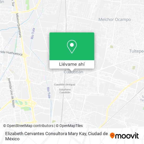 Mapa de Elizabeth Cervantes Consultora Mary Kay