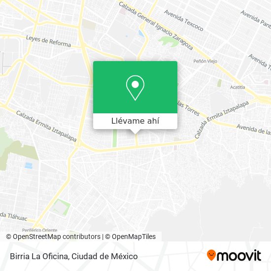 Mapa de Birria La Oficina