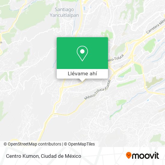 Mapa de Centro Kumon