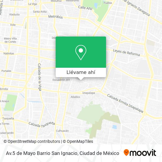 Cómo llegar a  de Mayo Barrio San Ignacio en Benito Juárez en Autobús o  Metro?