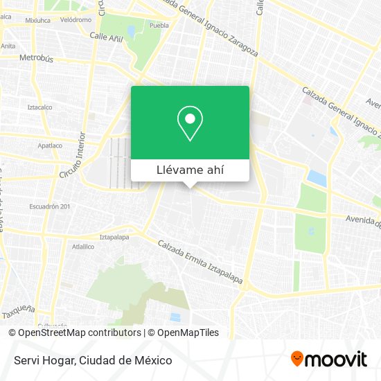 Mapa de Servi Hogar